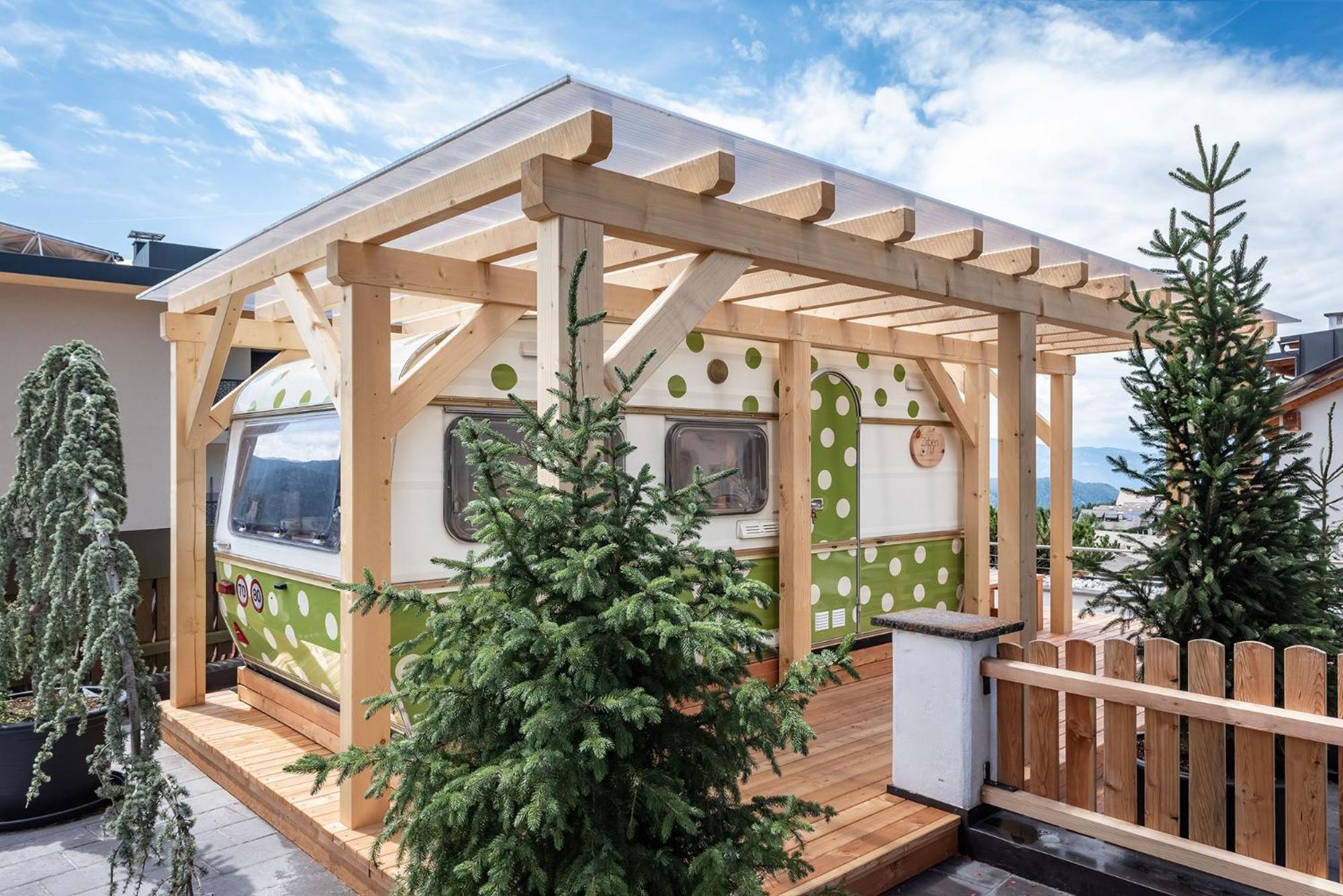 Mountain Caravan - Zirben Nestl Nova Ponente Exterior foto